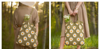 Garden Days Daisy Bag Free Crochet Pattern and Video Tutorial