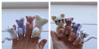Mini Cat Amigurumi Crochet Pattern