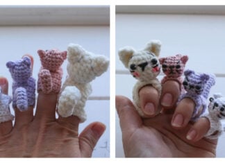 Mini Cat Amigurumi Crochet Pattern