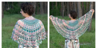 Romance Shawl Free Crochet Pattern