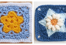 Twinkle Star Granny Square Crochet Patterns