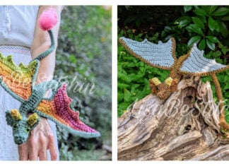 Wearable Wrap Dragon Crochet Pattern