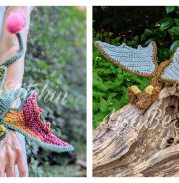Wearable Wrap Dragon Crochet Pattern