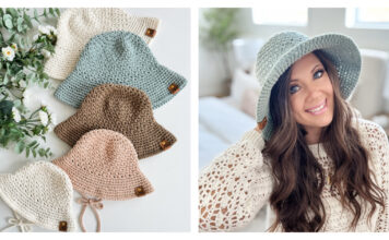 Caribbean Sand Sunhat Free Crochet Pattern
