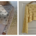 Cherry Blossom Sweater Free Crochet Pattern