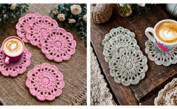 Daisy Days Coasters Free Crochet Pattern
