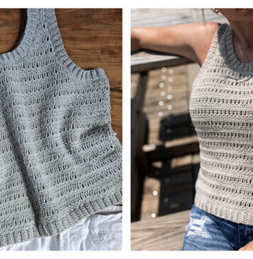 Lakelyn Tank Top Free Crochet Pattern