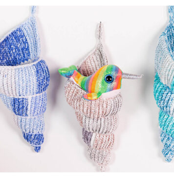 Shell Hanging Basket Free Crochet Pattern
