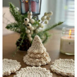 Christmas Tree Coasters Free Crochet Pattern