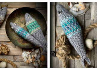 Salty Sardines Amigurumi Free Crochet Pattern